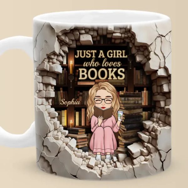 Read To Live And Live To Read - Personalized Custom Mug - Christmas Gift For Book Lovers