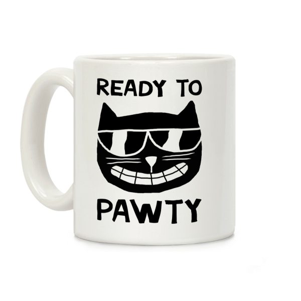 Ready To Pawty Coffee Mug Ready To Pawty Coffee Mug