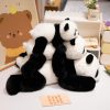 Real Life Baby Panda Plush Doll - Weighted Cuddly Toy for Cozy Decor