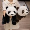 Real Life Baby Panda Plush Doll - Weighted Cuddly Toy for Cozy Decor