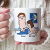 Reason I Tolerate Your Unbearable Personality, Personalized Coffee Mug, Funny Couple Coffee Mug, Gift For Husband