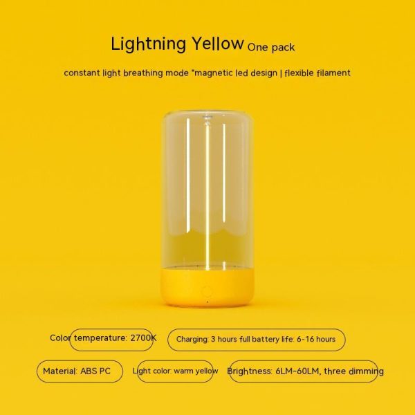 Rechargeable Atmosphere Night Light Portable Lamp