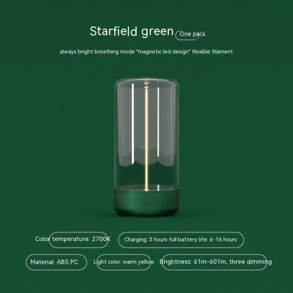 Rechargeable Atmosphere Night Light Portable Lamp