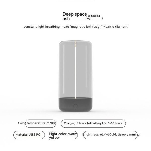 Rechargeable Atmosphere Night Light Portable Lamp