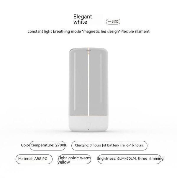 Rechargeable Atmosphere Night Light Portable Lamp