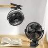 Rechargeable Desk Fan | Portable, Quiet, Clip-On For Home, Office, Outdoor