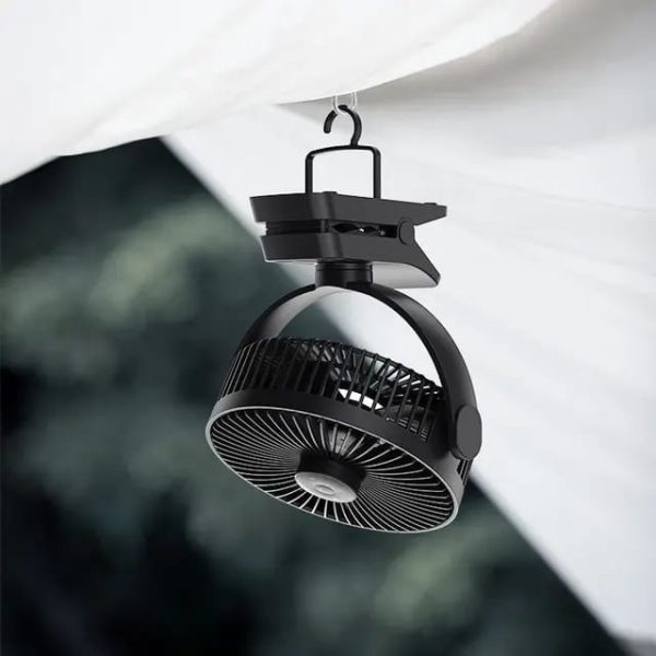 Rechargeable Desk Fan | Portable, Quiet, Clip-On For Home, Office, Outdoor