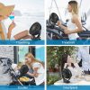 Rechargeable Desk Fan | Portable, Quiet, Clip-On For Home, Office, Outdoor