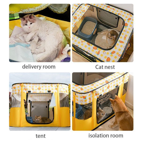 Rectangular Folding Pet Playpen
