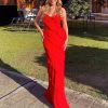 Red Ruffles Maxi Dress Red Ruffles Maxi Dress