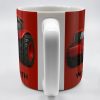 Red Tractor Custom Coffee Mug - Personalized Custom Coffee Mug - FAM336_MG
