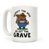 Respect the Save or Get the Grave Mr. Resetti Coffee Mug Respect the Save or Get the Grave Mr. Resetti Coffee Mug