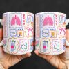 Respiratory Therapist With Lungs And Medical Tools - Personalized Custom Coffee Mug - DOC087_MG Respiratory Therapist With Lungs And Medical Tools - Personalized Custom Coffee Mug - DOC087_MG
