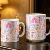 Respiratory Therapist With Lungs And Medical Tools - Personalized Custom Coffee Mug - DOC087_MG Respiratory Therapist With Lungs And Medical Tools - Personalized Custom Coffee Mug - DOC087_MG