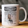 Retired Person On The Premises Knows Everything - Personalized Mug Retired Person On The Premises Knows Everything - Personalized Mug