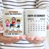 Retired Under New Management See Doll Grandkids Calendar Retirement Gift Personalized Mug Retired Under New Management See Doll Grandkids Calendar Retirement Gift Personalized Mug