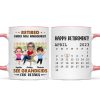 Retired Under New Management See Doll Grandkids Calendar Retirement Gift Personalized Mug Retired Under New Management See Doll Grandkids Calendar Retirement Gift Personalized Mug