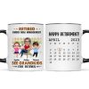 Retired Under New Management See Doll Grandkids Calendar Retirement Gift Personalized Mug Retired Under New Management See Doll Grandkids Calendar Retirement Gift Personalized Mug