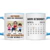 Retired Under New Management See Doll Grandkids Calendar Retirement Gift Personalized Mug Retired Under New Management See Doll Grandkids Calendar Retirement Gift Personalized Mug