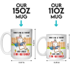 Retirement Is Freedom In Action - Coworker Personalized Custom Mug - Appreciation, Retirement Gift For Coworkers, Work Friends, Colleagues