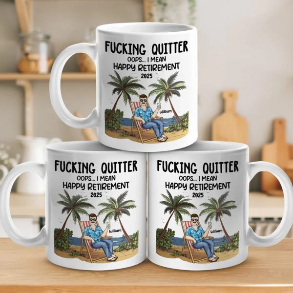 Retirement, Time To Do What You Love - Coworker Personalized Custom Mug - Appreciation, Retirement Gift For Coworkers, Work Friends, Colleagues Retirement, Time To Do What You Love - Coworker Personalized Custom Mug - Appreciation, Retirement Gift For Coworkers, Work Friends, Colleagues