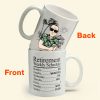 Retirement Weekly Schedule - Personalized Mug - Gift For Husband/Dad/Grandpa/Grandma Retirement Weekly Schedule - Personalized Mug - Gift For Husband/Dad/Grandpa/Grandma