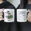 Retirement Weekly Schedule - Personalized Mug - Gift For Husband/Dad/Grandpa/Grandma Retirement Weekly Schedule - Personalized Mug - Gift For Husband/Dad/Grandpa/Grandma