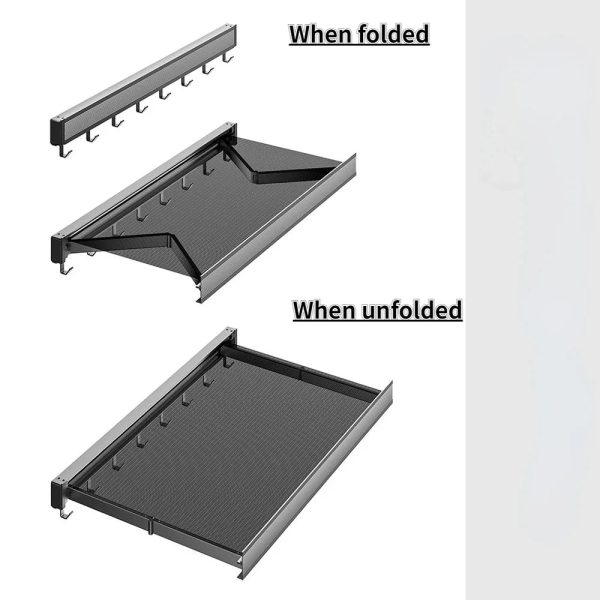 Retractable Clothes Drying Rack Retractable Clothes Drying Rack