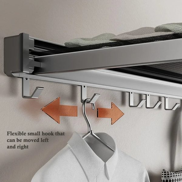 Retractable Clothes Drying Rack Retractable Clothes Drying Rack