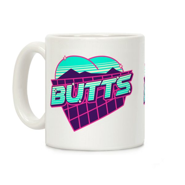 Retro Butts Coffee Mug Retro Butts Coffee Mug