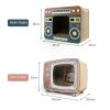 Retro Cat House And Scratcher