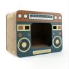 Retro Cat House And Scratcher