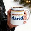 Retro Vintage 70s Custom Name - Personalized Mug - Gift For Him, Gift For Men, Dad Gift, Colleague Gift