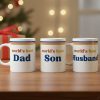 Retro Vintage 70s Custom Name - Personalized Mug - Gift For Him, Gift For Men, Dad Gift, Colleague Gift