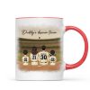 Retro Vintage Baseball Daddy's Dream Team Mug, Gift For Dad