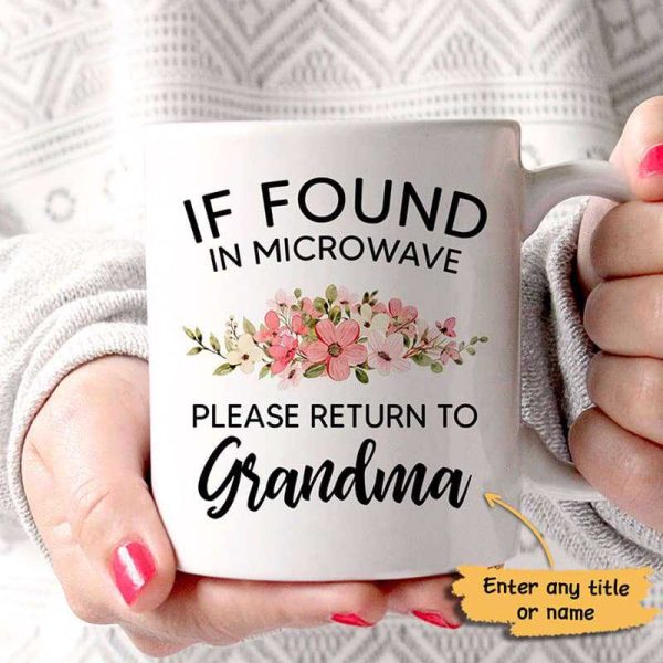 Return Mug To Mom Grandma Personalized Mug Return Mug To Mom Grandma Personalized Mug