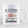 Return Mug To Mom Grandma Personalized Mug Return Mug To Mom Grandma Personalized Mug