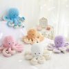Reversible Colorful Octopus Plush - Cute Stuffed Animal for Kids' Decor