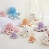 Reversible Colorful Octopus Plush - Cute Stuffed Animal for Kids' Decor
