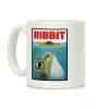 Ribbit Jaws Parody Coffee Mug Ribbit Jaws Parody Coffee Mug
