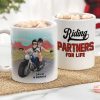 Riding Partners For Life, Personalized Biker Coffee Mug, Gift For Couple, Valentine's Gifts Riding Partners For Life, Personalized Biker Coffee Mug, Gift For Couple, Valentine's Gifts