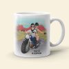 Riding Partners For Life, Personalized Biker Coffee Mug, Gift For Couple, Valentine's Gifts Riding Partners For Life, Personalized Biker Coffee Mug, Gift For Couple, Valentine's Gifts