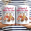 Right In The Throat 3D Bestie - Personalized Mug