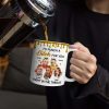 Right In The Throat 3D Bestie - Personalized White Edge-to-Edge Mug