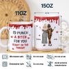 Right In The Throat Backside Besties - Personalized White Edge-to-Edge Mug