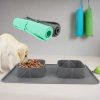 Roll-Up Food & Water Bowl With Carrying Case