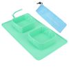 Roll-Up Food & Water Bowl With Carrying Case