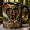 Romantic Bigfoot Couple, Personalized Gifts For Couple Accent Mug 05QHTN160126 Romantic Bigfoot Couple, Personalized Gifts For Couple Accent Mug 05QHTN160126