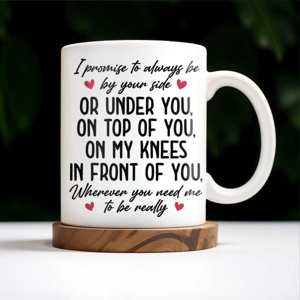 Romantic Commitment Message With Couple And Cityscape - Personalized Custom Coffee Mug - CPL293_MG Romantic Commitment Message With Couple And Cityscape - Personalized Custom Coffee Mug - CPL293_MG