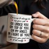 Romantic Commitment Message With Couple And Cityscape - Personalized Custom Coffee Mug - CPL293_MG Romantic Commitment Message With Couple And Cityscape - Personalized Custom Coffee Mug - CPL293_MG